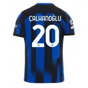 Inter Milan Hakan Calhanoglu #20 Hjemmebanetrøje 2023-24 Kort ærmer